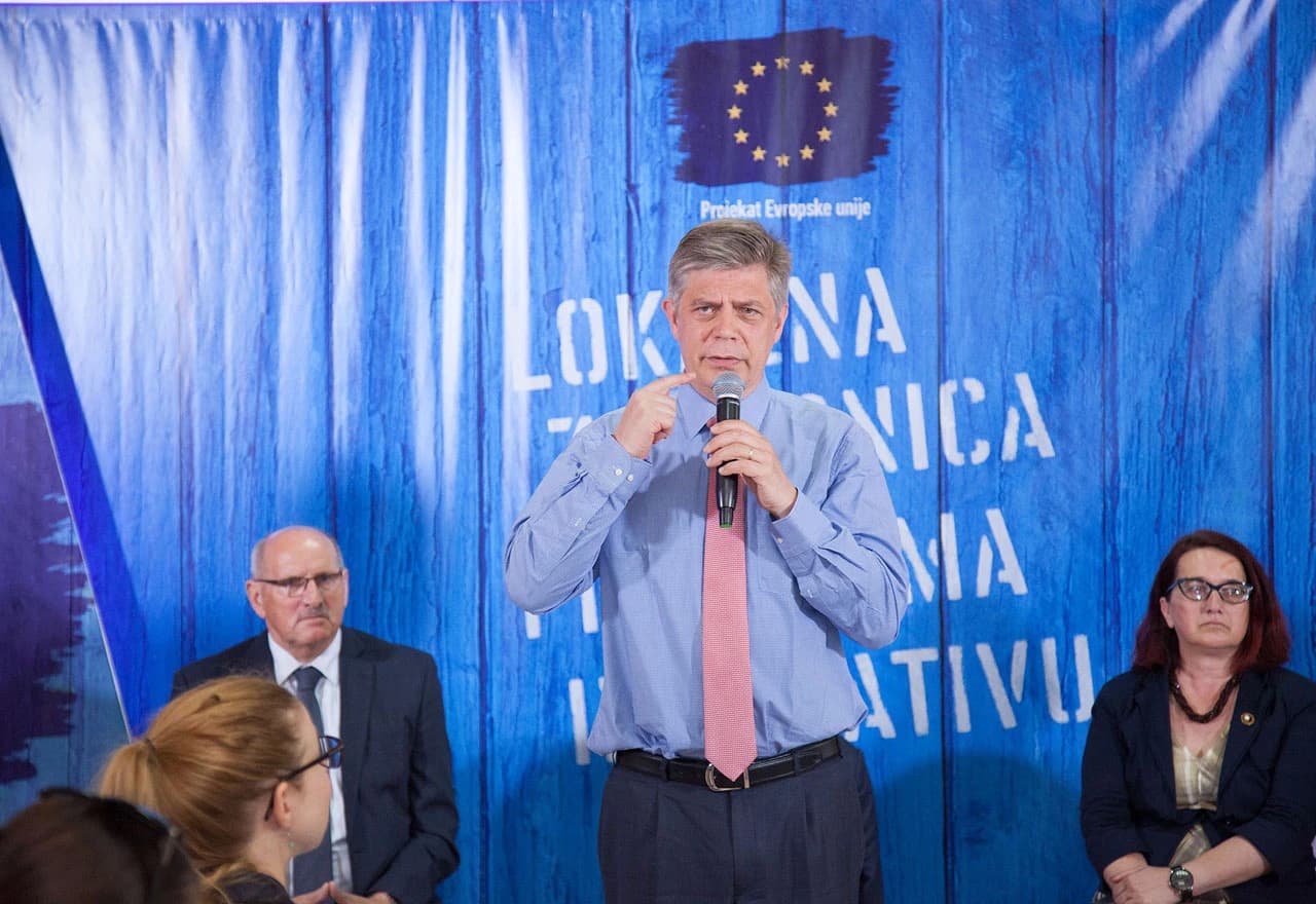  Debata ''EU u posjetu lokalnim zajednicama'' u Stocu (Lars-Gunnar Wigemark)