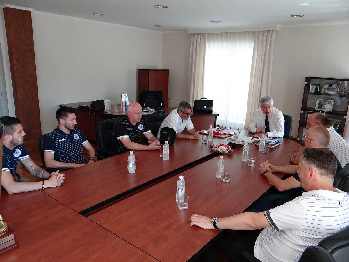 Dragan Čović s predstavnicima Zrinjskog