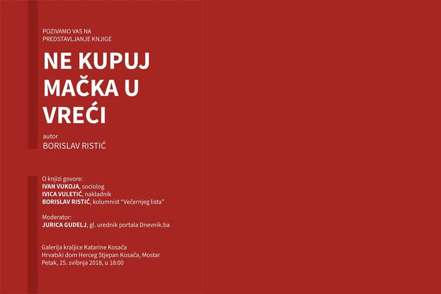 Borislav Ristić - Ne kupuj mačka u vreći