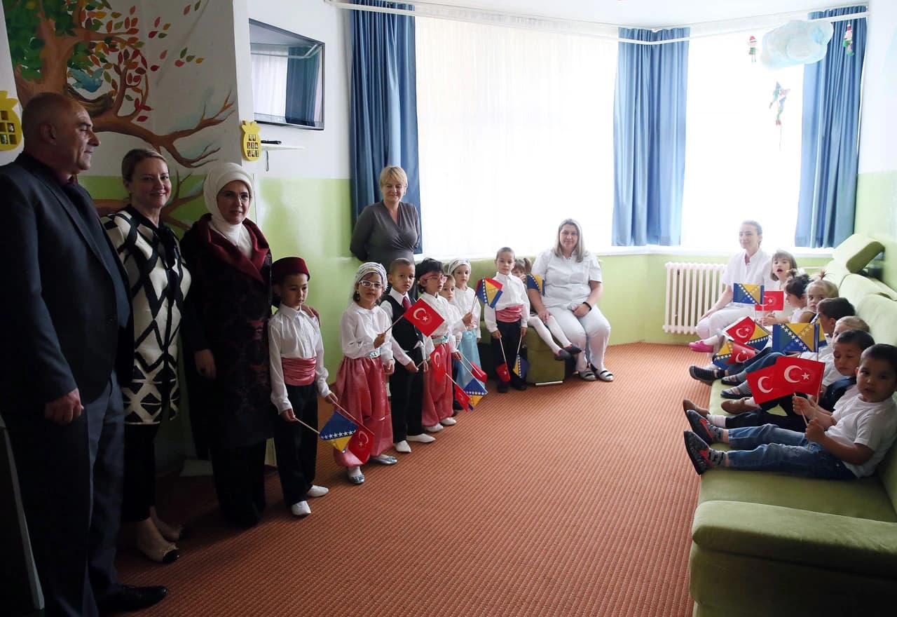 Emine Erdogan u pratnji Sebije Izetbegović otvorila Kliniku za hematologiju u Sarajevu