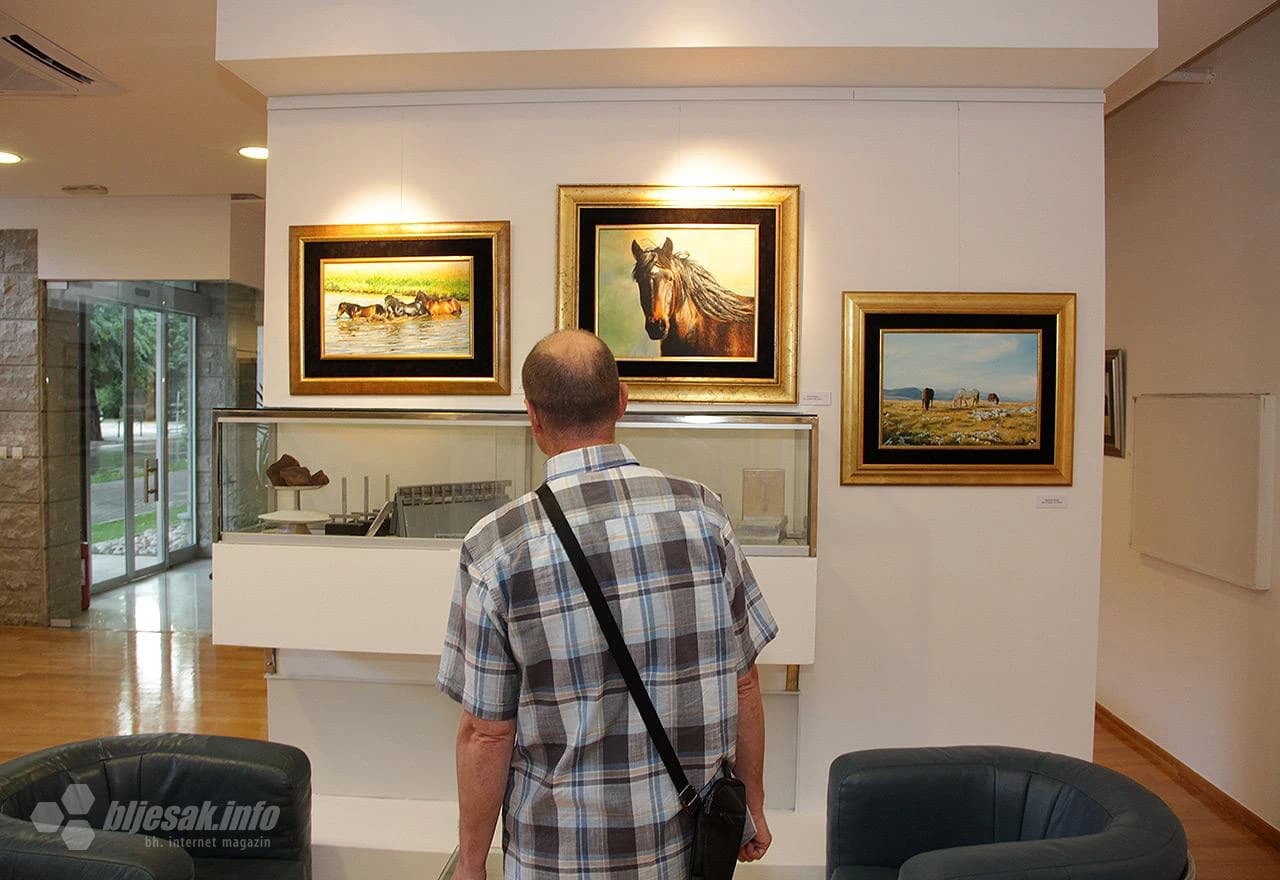 S otvaranja izložbe Ivie Vlašića u galeriji Aluminij