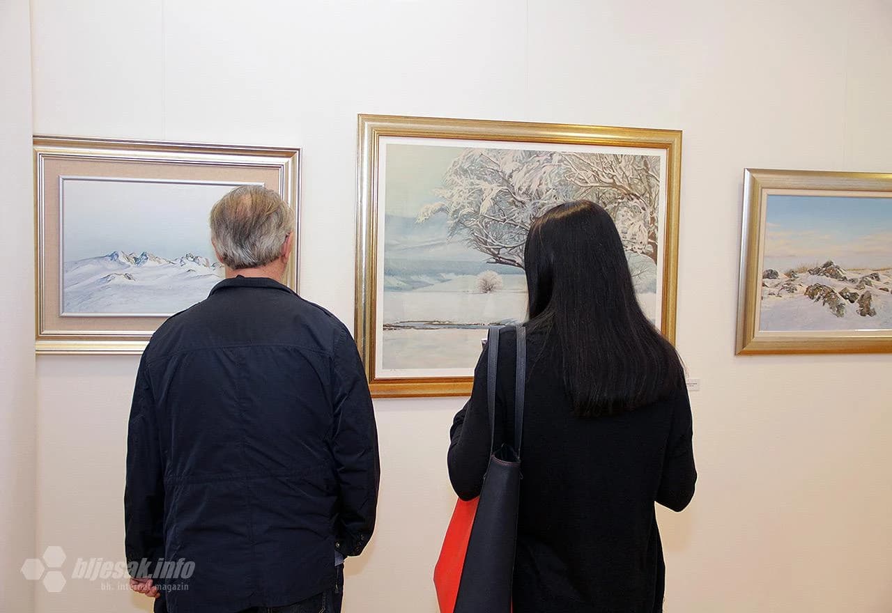 S otvaranja izložbe Ivie Vlašića u galeriji Aluminij