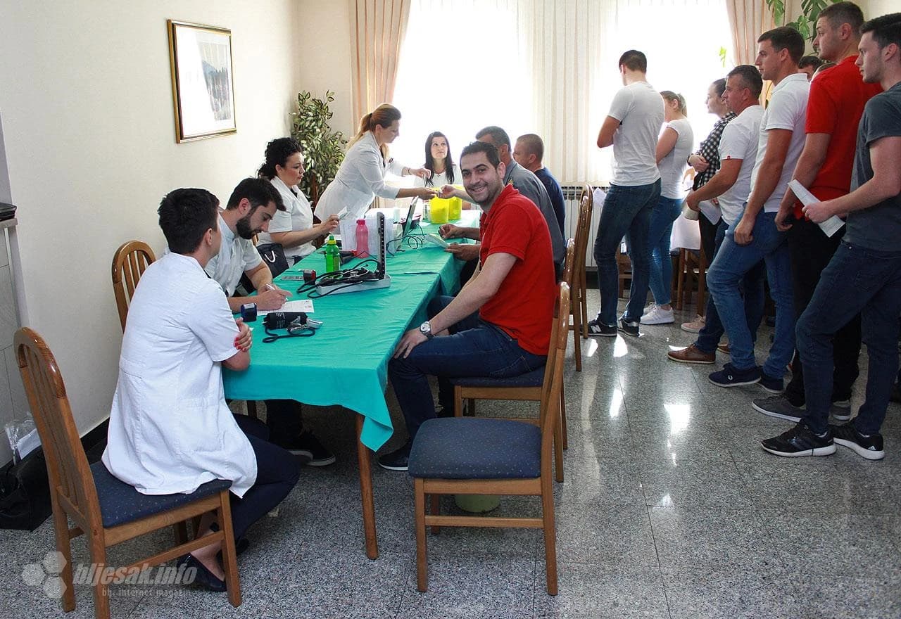 Akcija dobrovoljnog darivanja krvi za građanstvo u Širokom Brijegu
