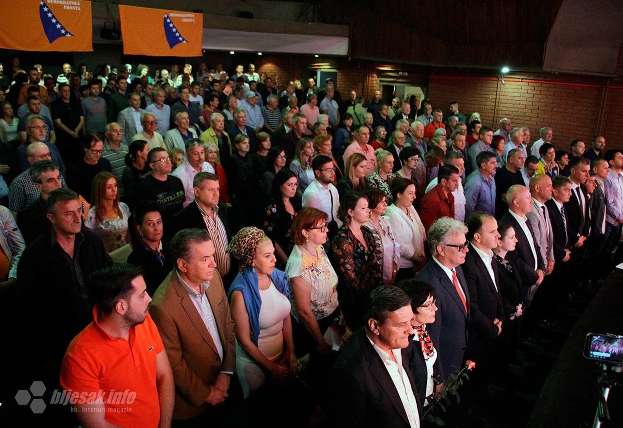 Javna tribina Demokratske fronte u Mostaru "Politička situacija u BiH"