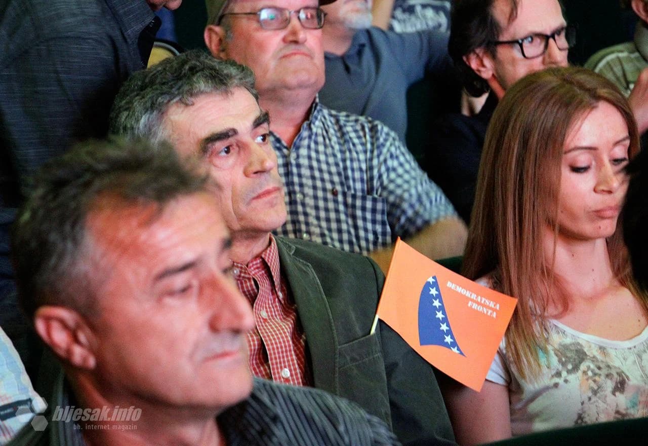 Javna tribina Demokratske fronte u Mostaru "Politička situacija u BiH"