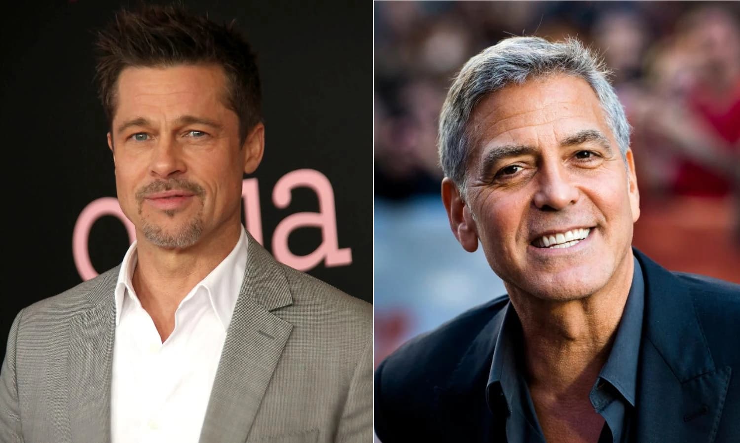 Brad Pitt i George Clooney