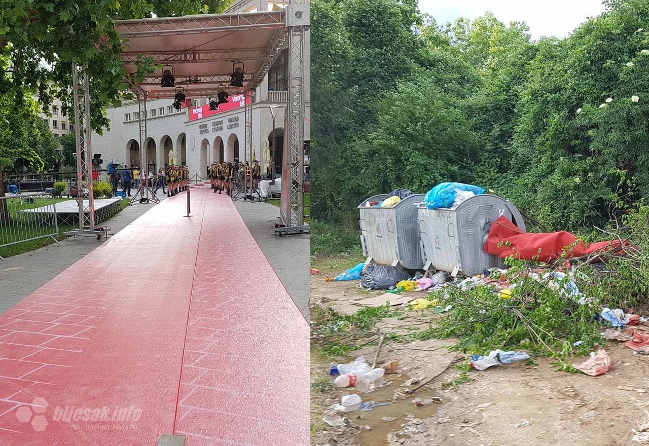 Druga strana crvenog tepiha