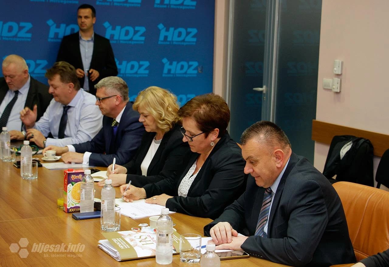 Sjednica predsjedništva HDZ BiH 