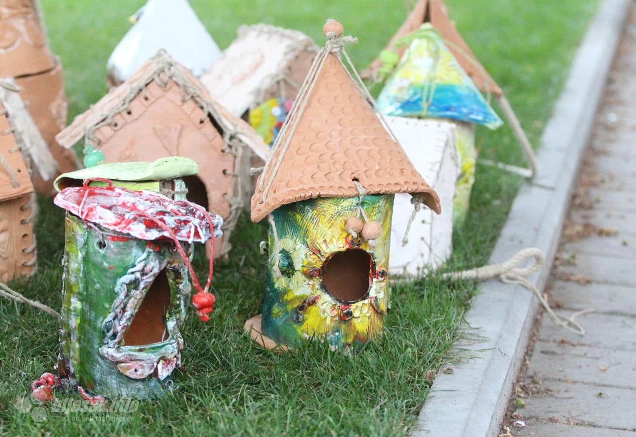 Kućice za ptice u središtu Čapljine