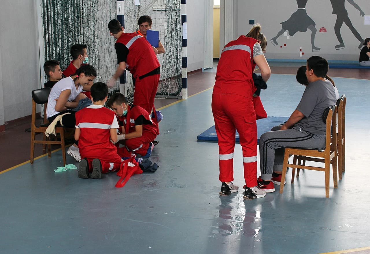 Natjecanje Crvenog križa u Grudama