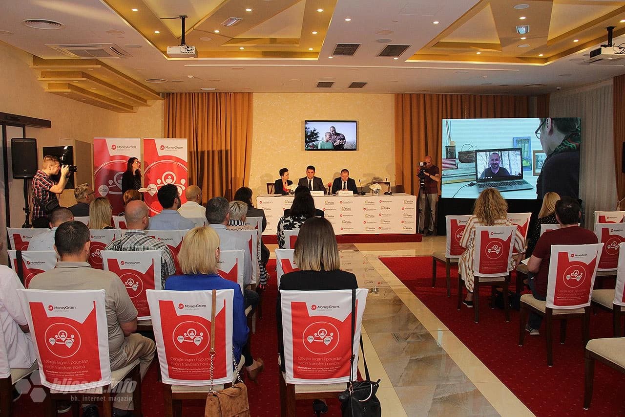 Konferencija za medije povodom početka suradnje HP i Moneygrama