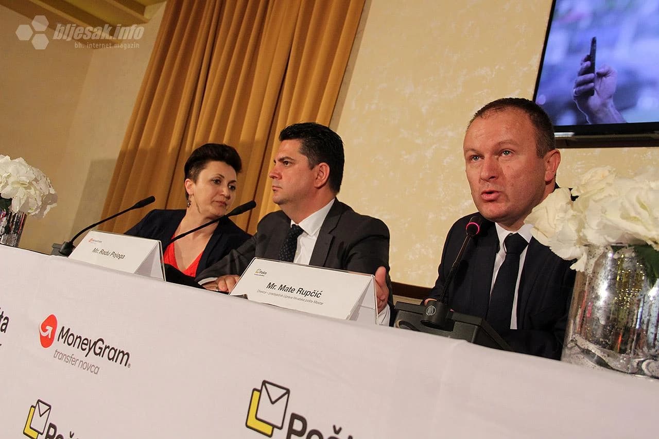 Konferencija za medije povodom početka suradnje HP i Moneygrama