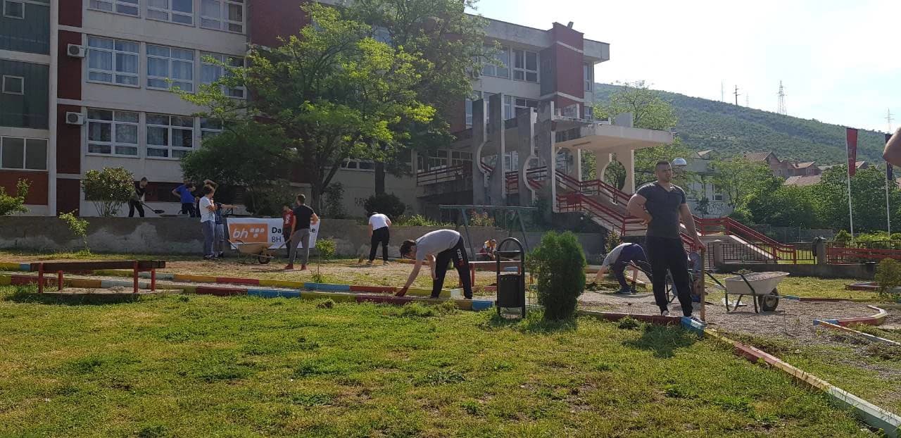 Vikend akcija uređenja parka