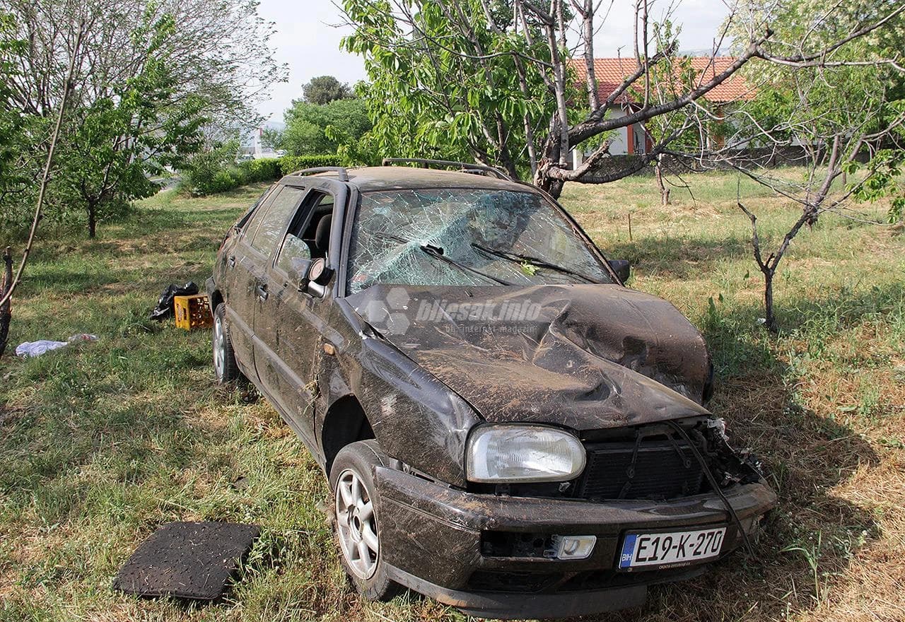 Detalj s mjesta nesreće