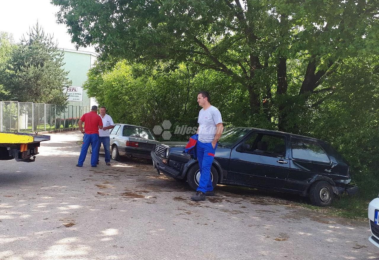 Prometna nesreća na Trnskoj cesti