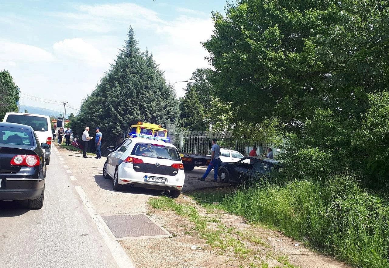 Prometna nesreća na Trnskoj cesti