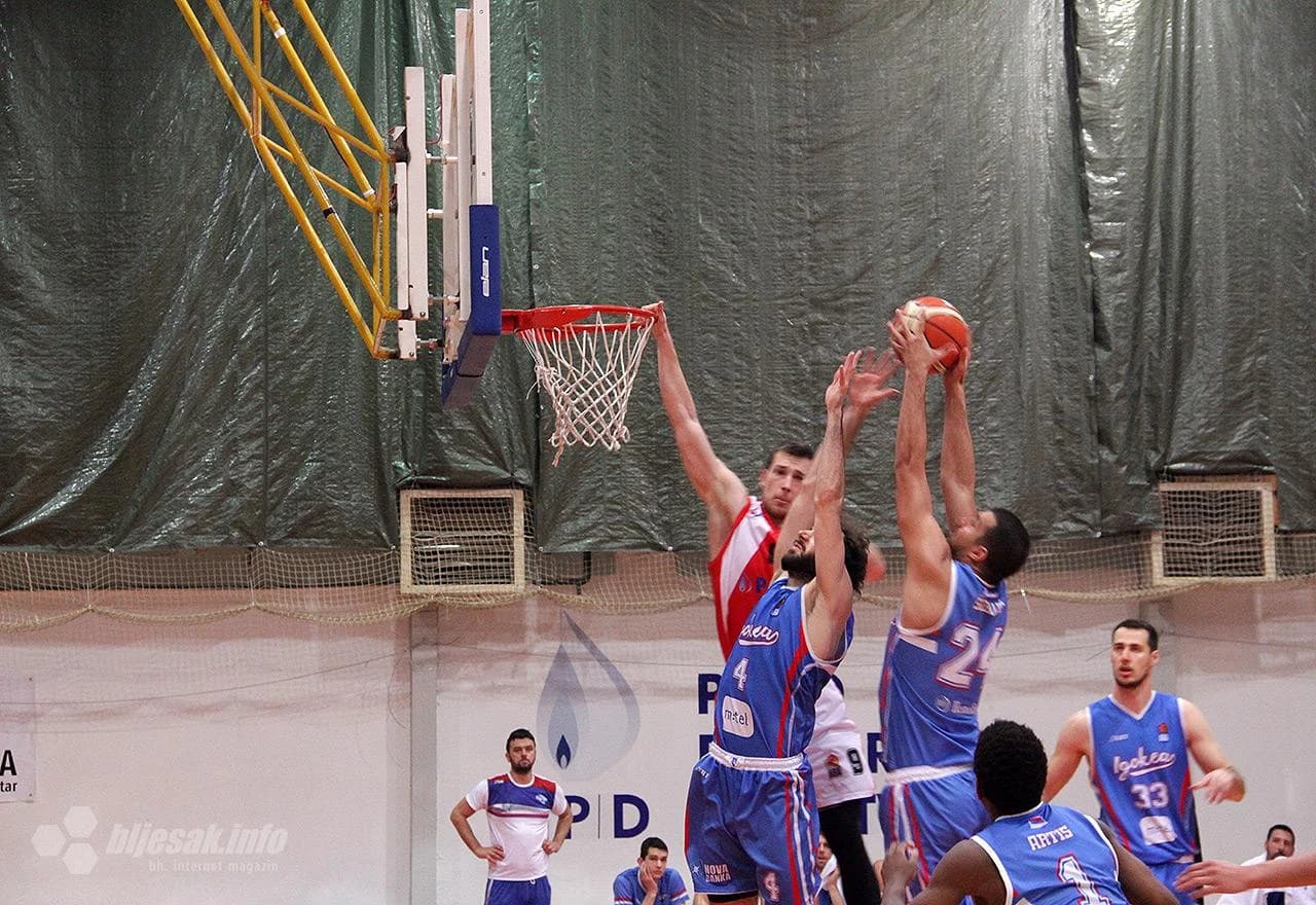 Detalj s utakmice Zrinjski - Igokea