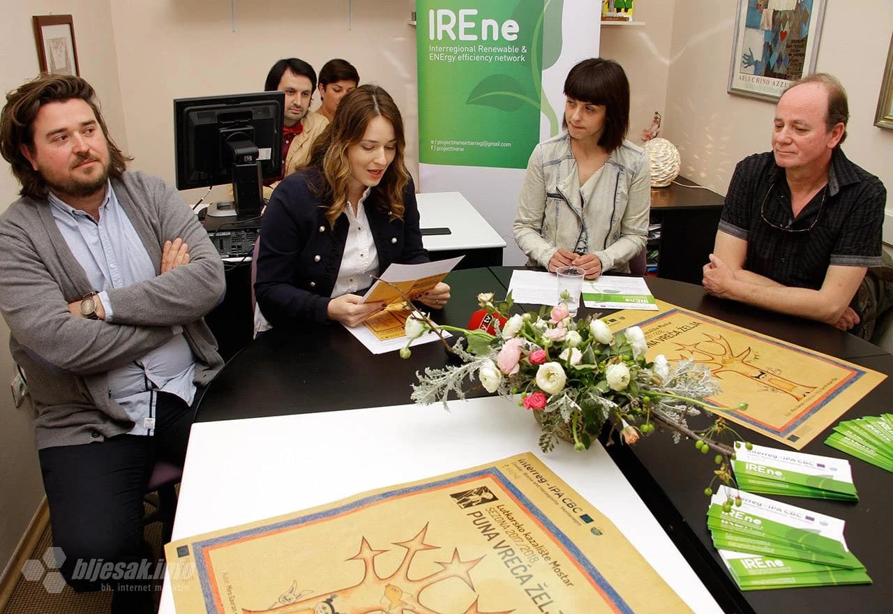 Press konferencija  za predstavu "Puna vreća želja" 