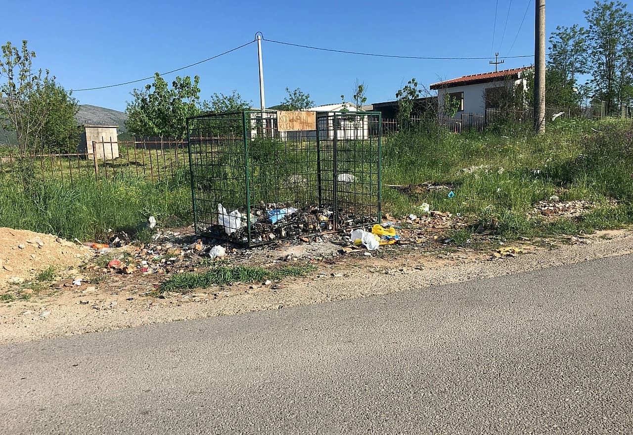 Lokacija na kojoj se nalazi smeće