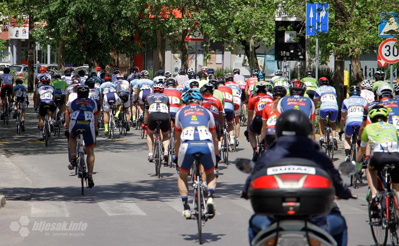 Cestovna biciklistička utrka "Velika nagrada Grada Mostara" 