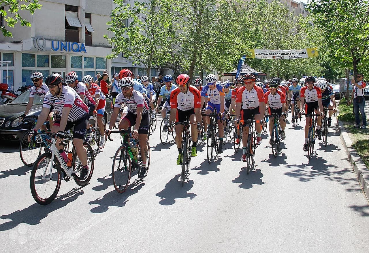Cestovna biciklistička utrka "Velika nagrada Grada Mostara" 