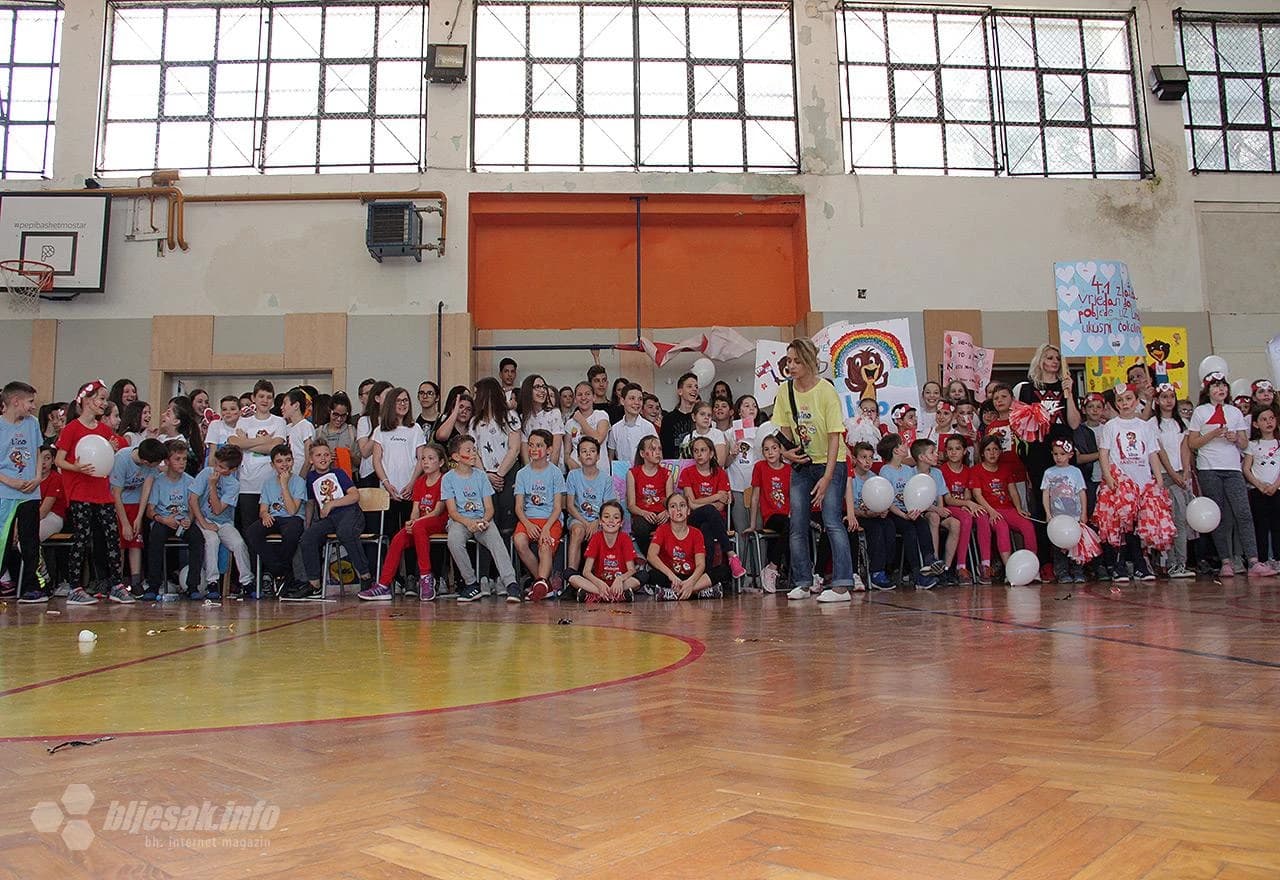 Lino višebojac doputovao u OŠ 'Antun Branko Šimić' u Mostaru