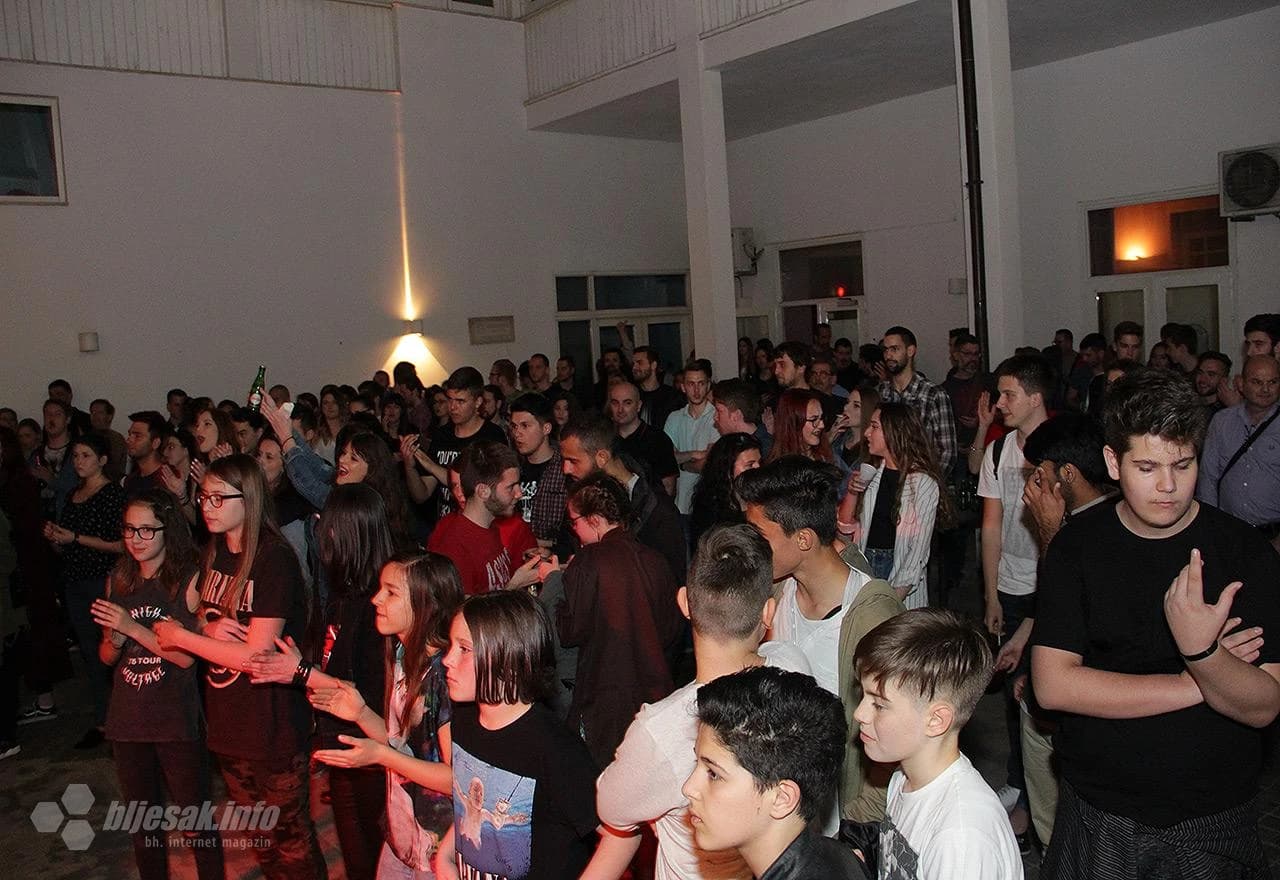 Programski koncert Mostar rock škole - devedesete