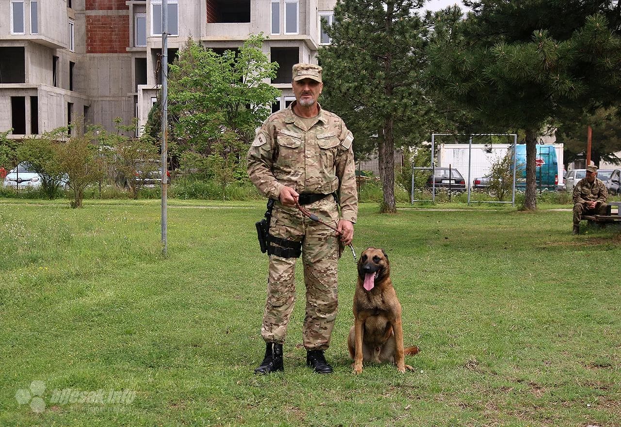 K9 tim Jedinice za potporu – podršku MUP HNŽ