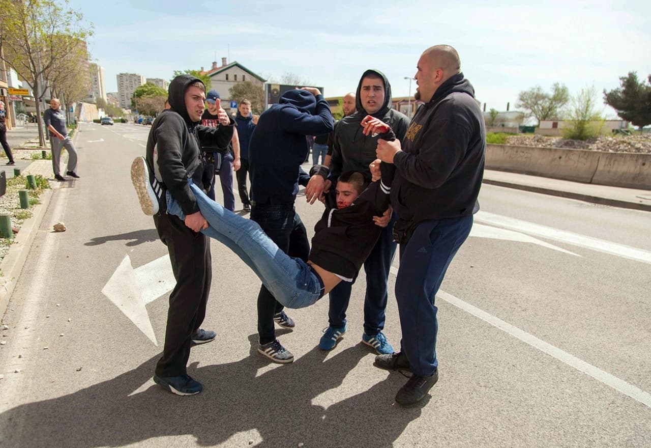 Sukob navijača u Šibeniku