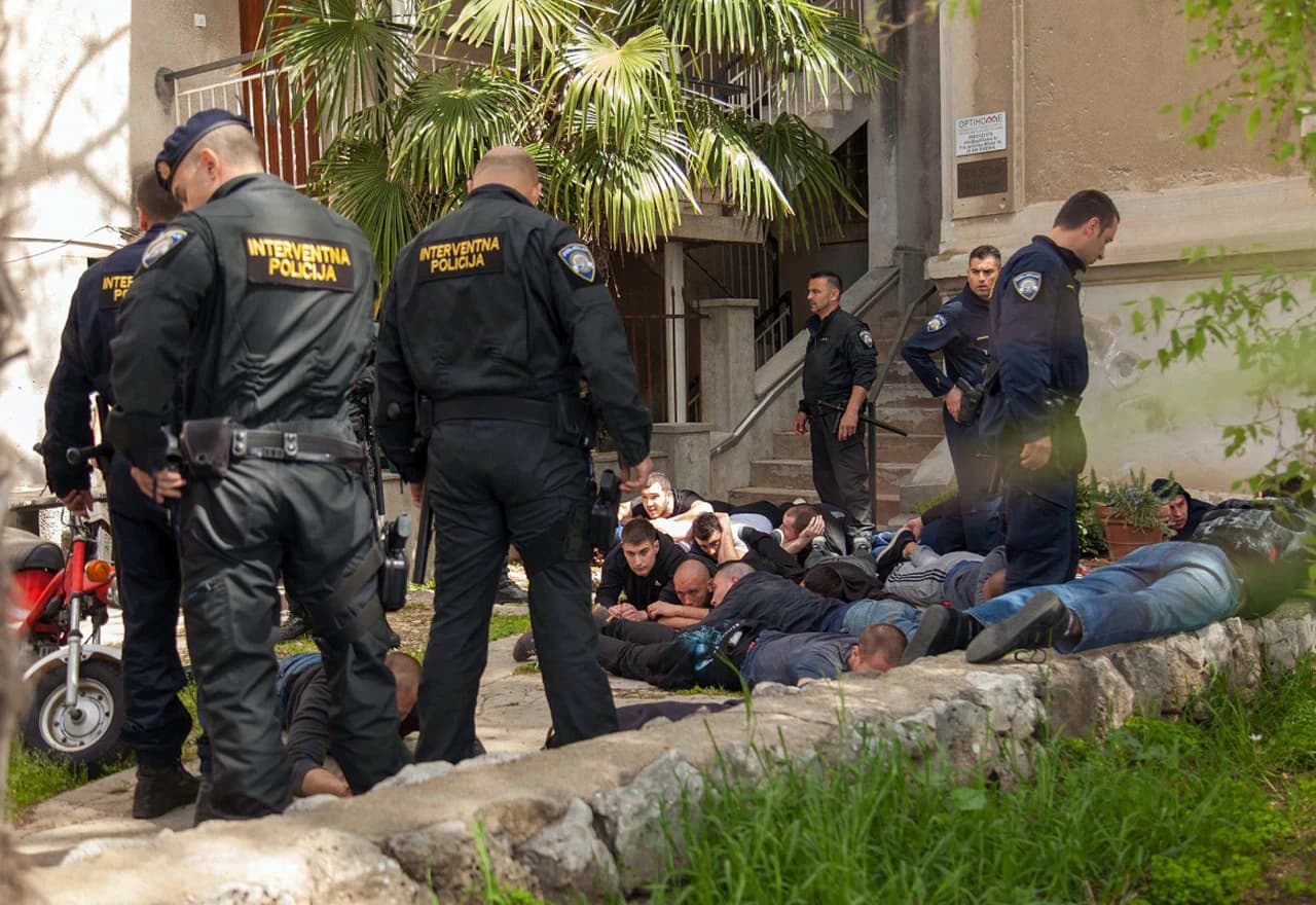 Sukob navijača u Šibeniku