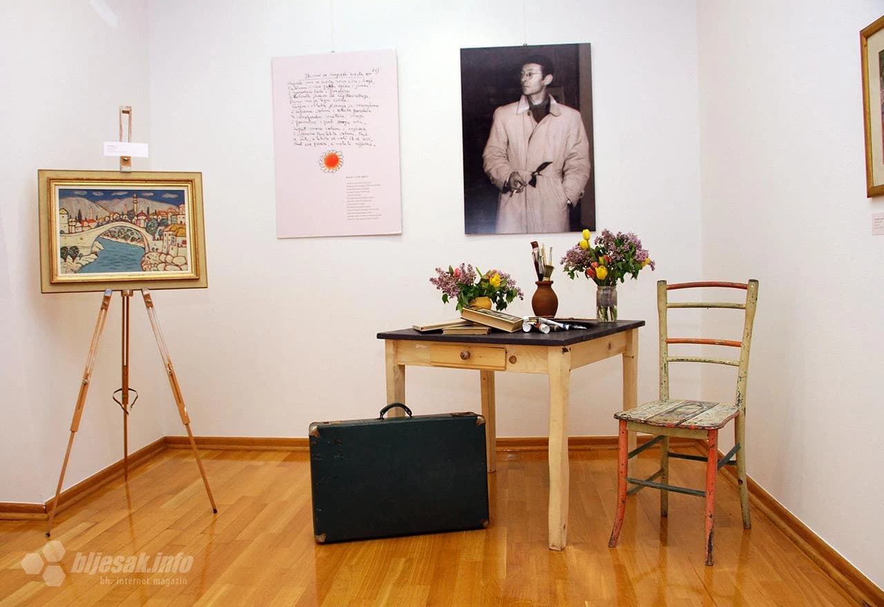 U sklopu Mostarskoga proljeća – Dana Matice hrvatske Mostar, u Galeriji „Aluminij“ u Mostaru u četvrtak je svečano otvorena izložba Antuna Masle na kojoj je izloženo 38 djela tog dubrovačkog slikara i jedinstvenog stvaratelja