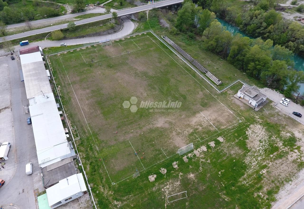 Stadion nekadašnjeg Uskoka, danas trening kamp HNK Čapljina