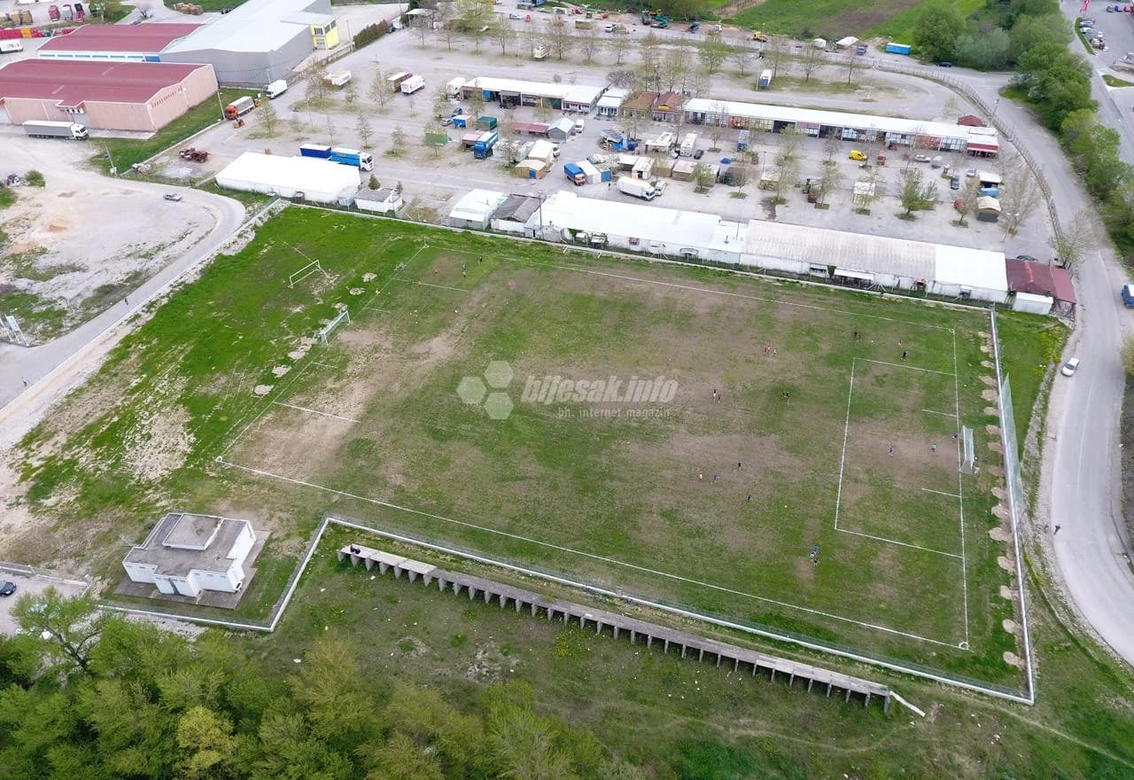 Stadion nekadašnjeg Uskoka, danas trening kamp HNK Čapljina