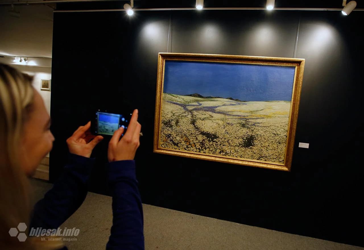 S otvaranja izložbe Oprostorena intima