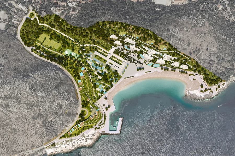 INVESTICIJSKI TURISTIČKI RAZVOJNI PROJEKT KUPARI, usluge upravljanja i razvoja projekta ultra luksuznog koncepta turističkog resorta, istražni radovi, izrada elaborata, laboratorijske usluge, stručno savjetovanje