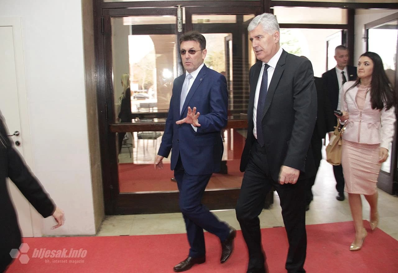 Svečani prijem povodom otvaranja HGK u Mostaru