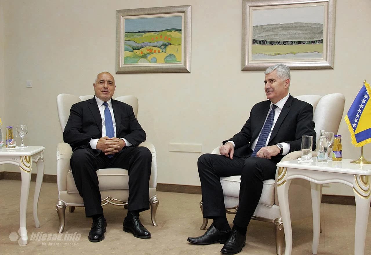 Susret Dragana Čovića i Bojko Borisova