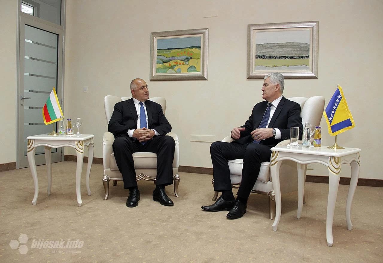 Susret Dragana Čovića i Bojko Borisova