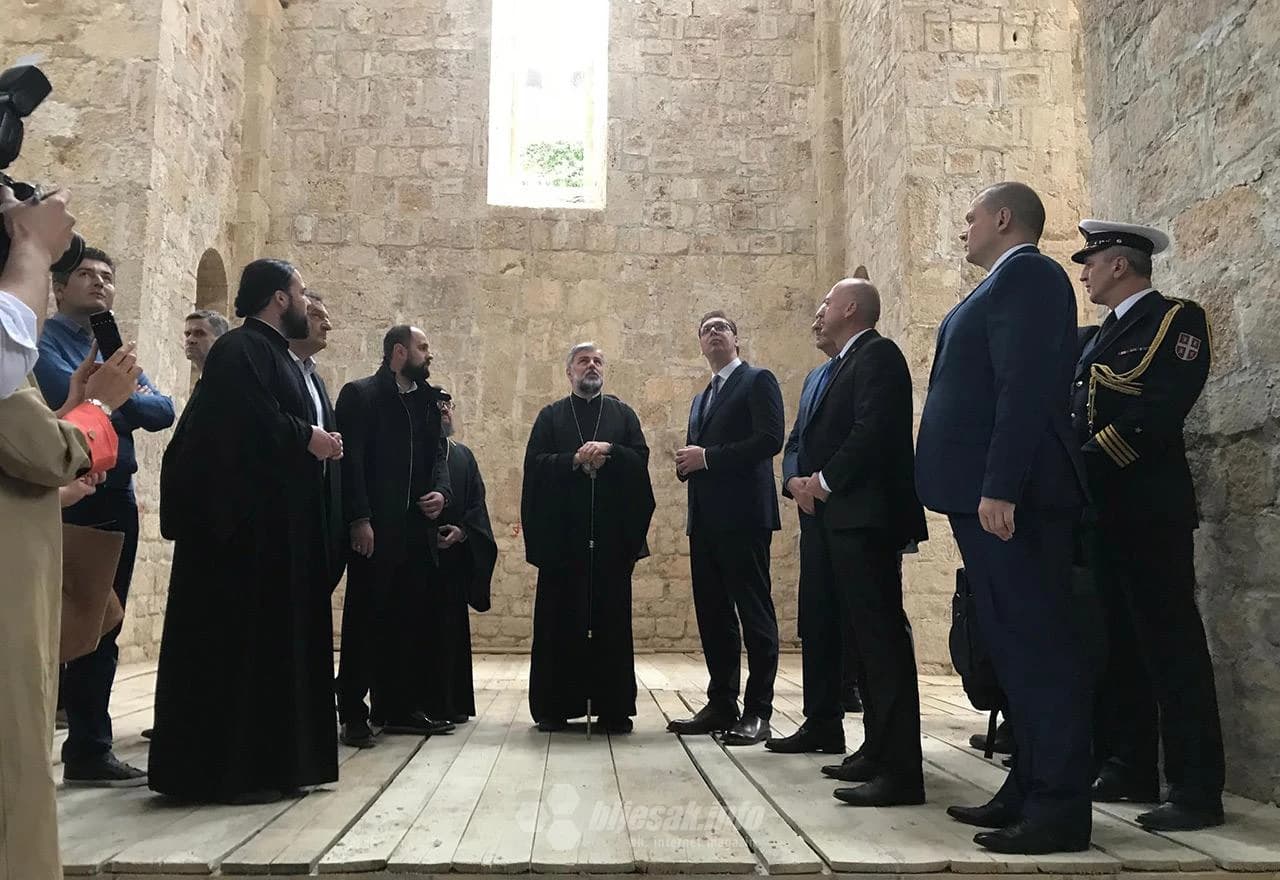 Izaslanstvo u Sabornoj crkvi