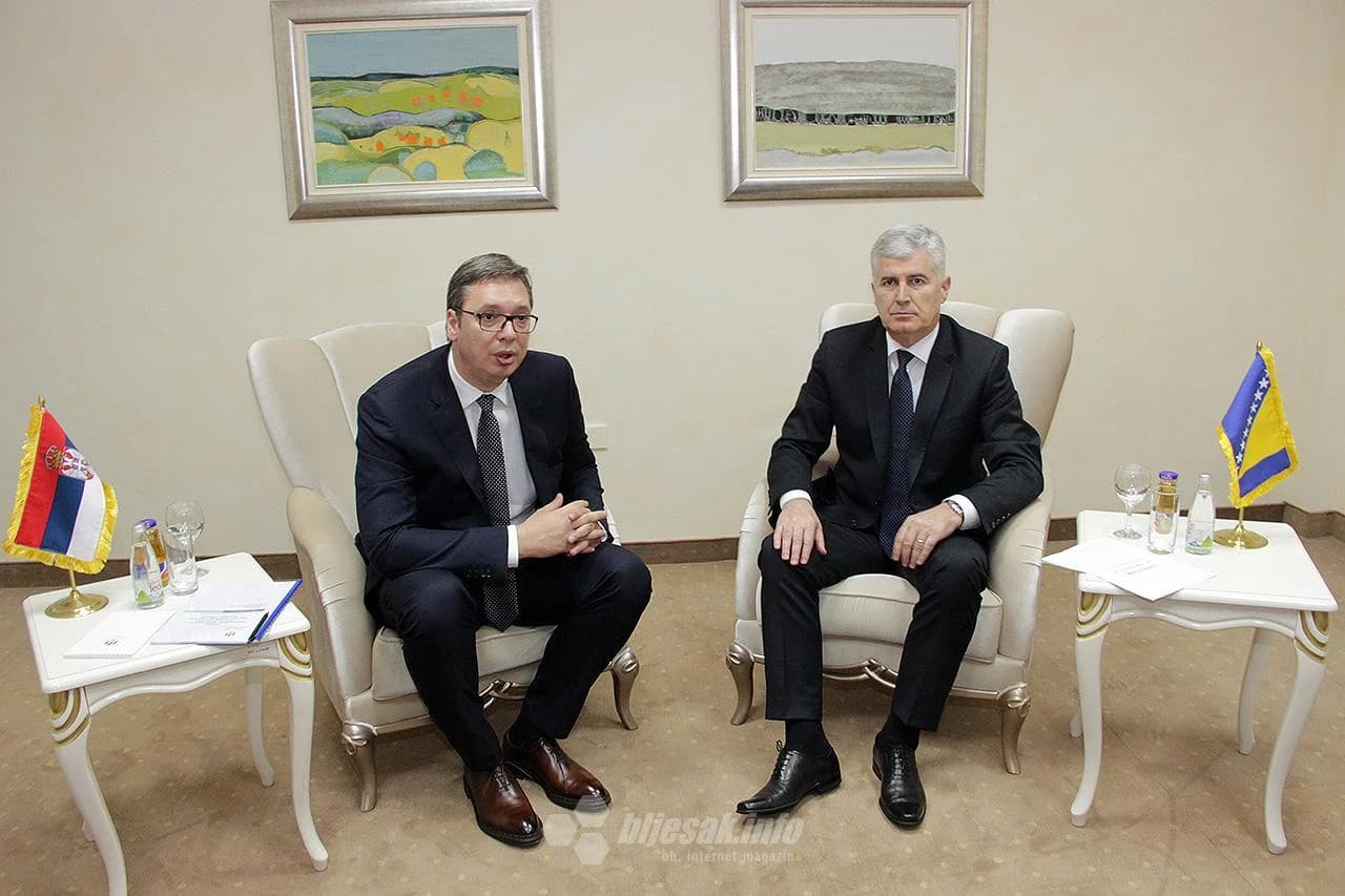 Vučić i Čović u Mostaru