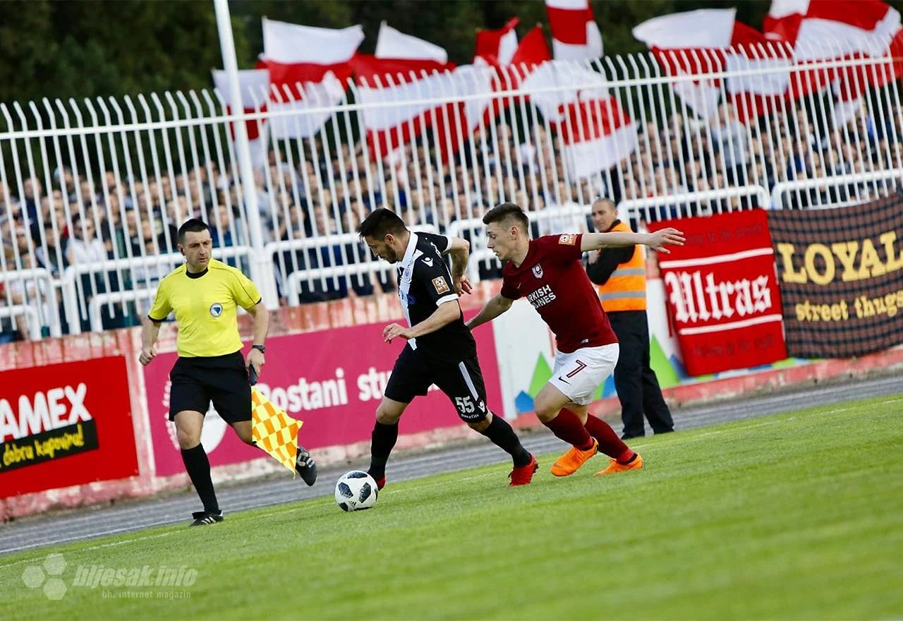 Derbi 4. kola Lige za prvaka HŠK Zrinjski - FK Sarajevo