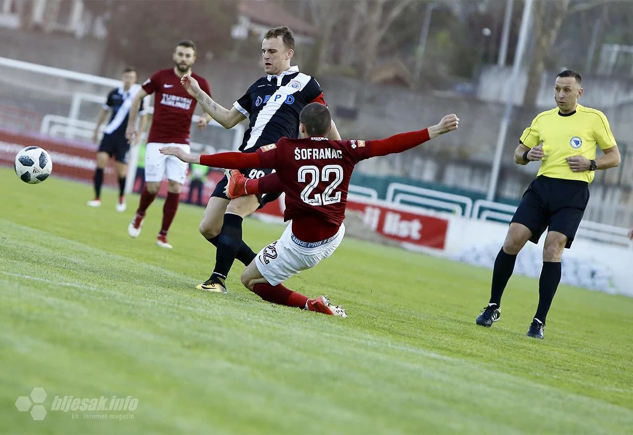 Derbi 4. kola Lige za prvaka HŠK Zrinjski - FK Sarajevo