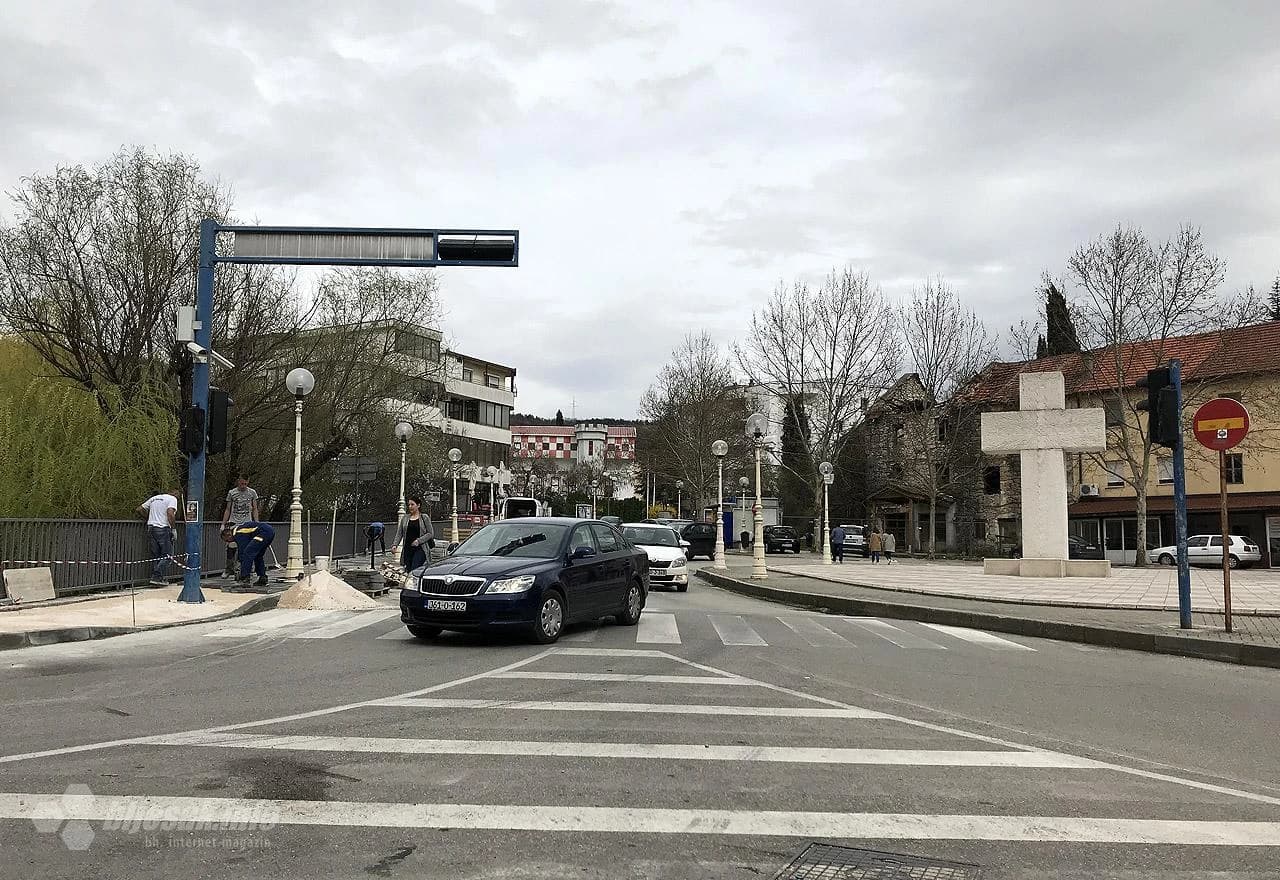 Druga faza rekonstrukcije nogostupa u središtu Širokog Brijega
