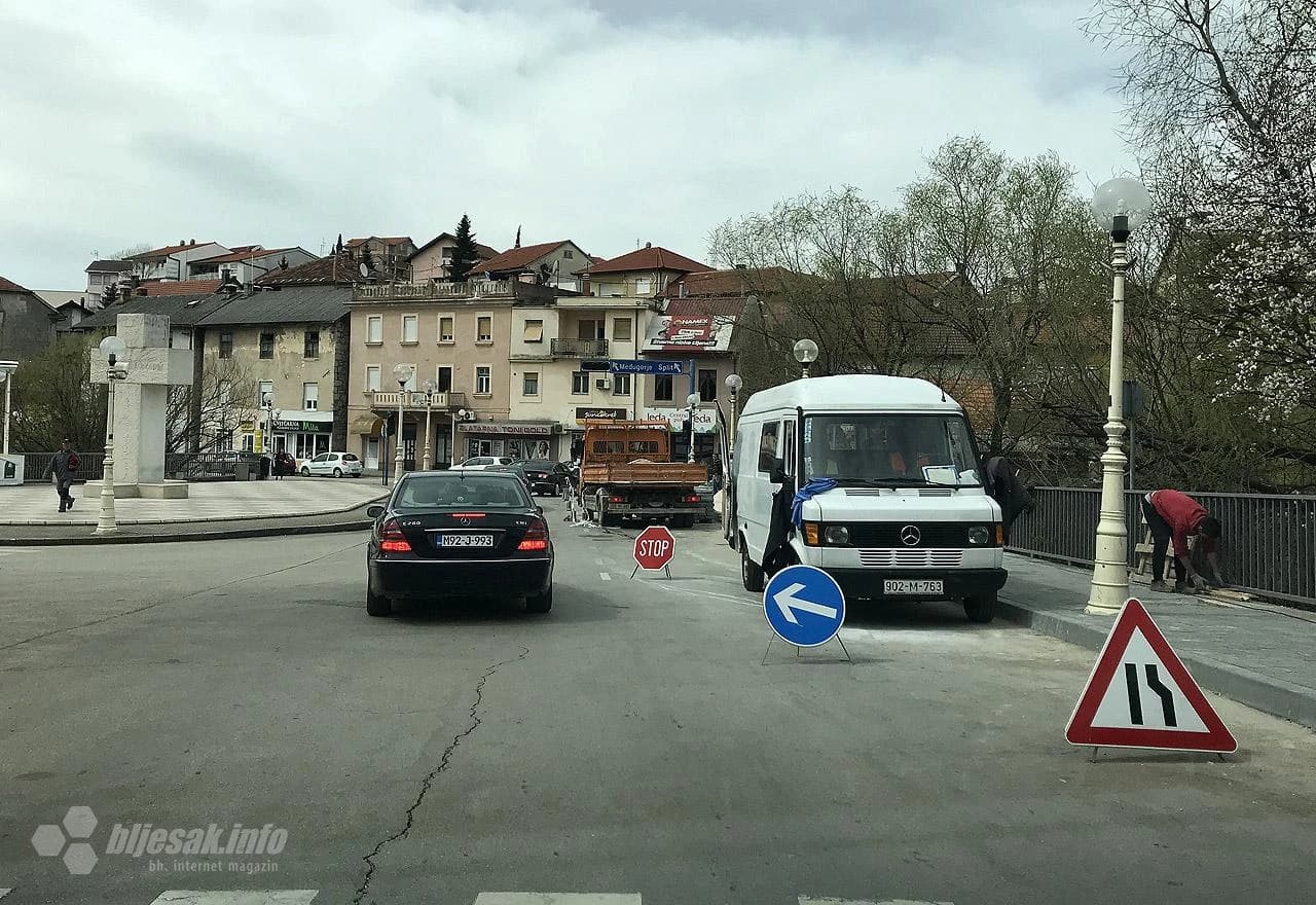 Druga faza rekonstrukcije nogostupa u središtu Širokog Brijega