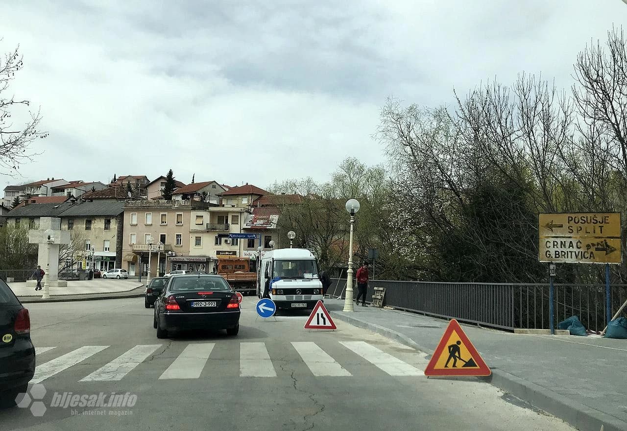 Druga faza rekonstrukcije nogostupa u središtu Širokog Brijega