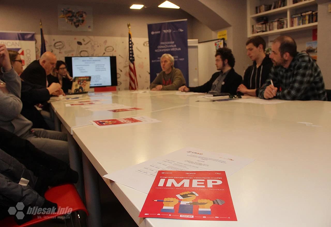 Detalj s održane radionice u Mostaru