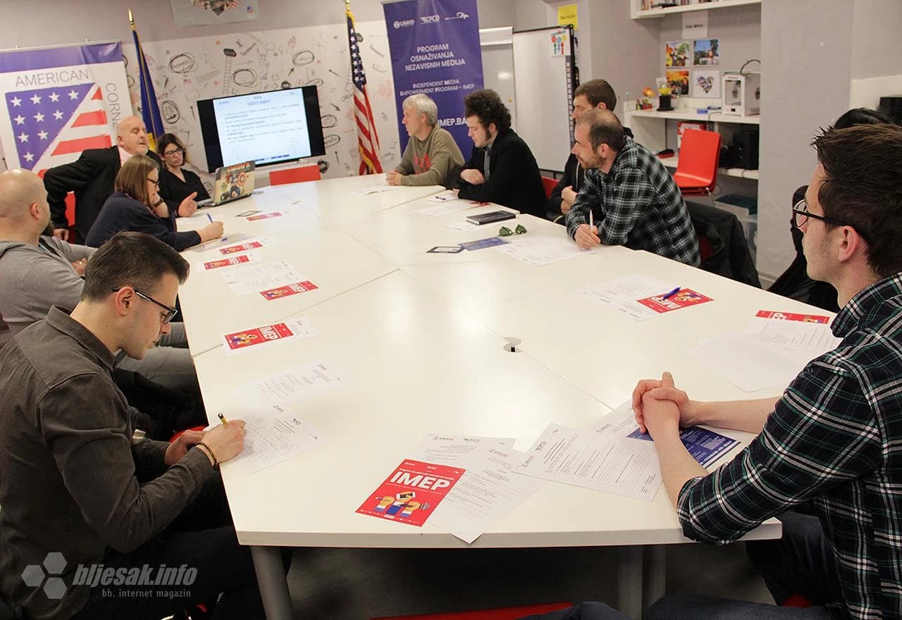 Detalj s održane radionice u Mostaru