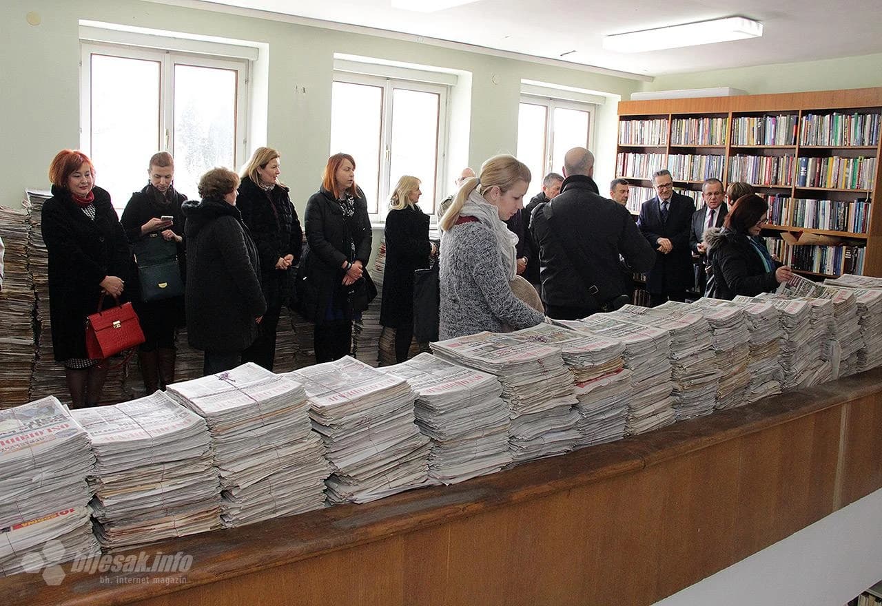 Odjel periodike - arhiva Narodne knjižnice HNŽ-a