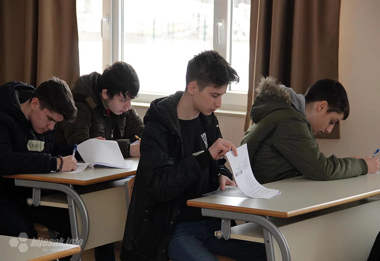 Detalj natjecanja iz njemačkog jezika