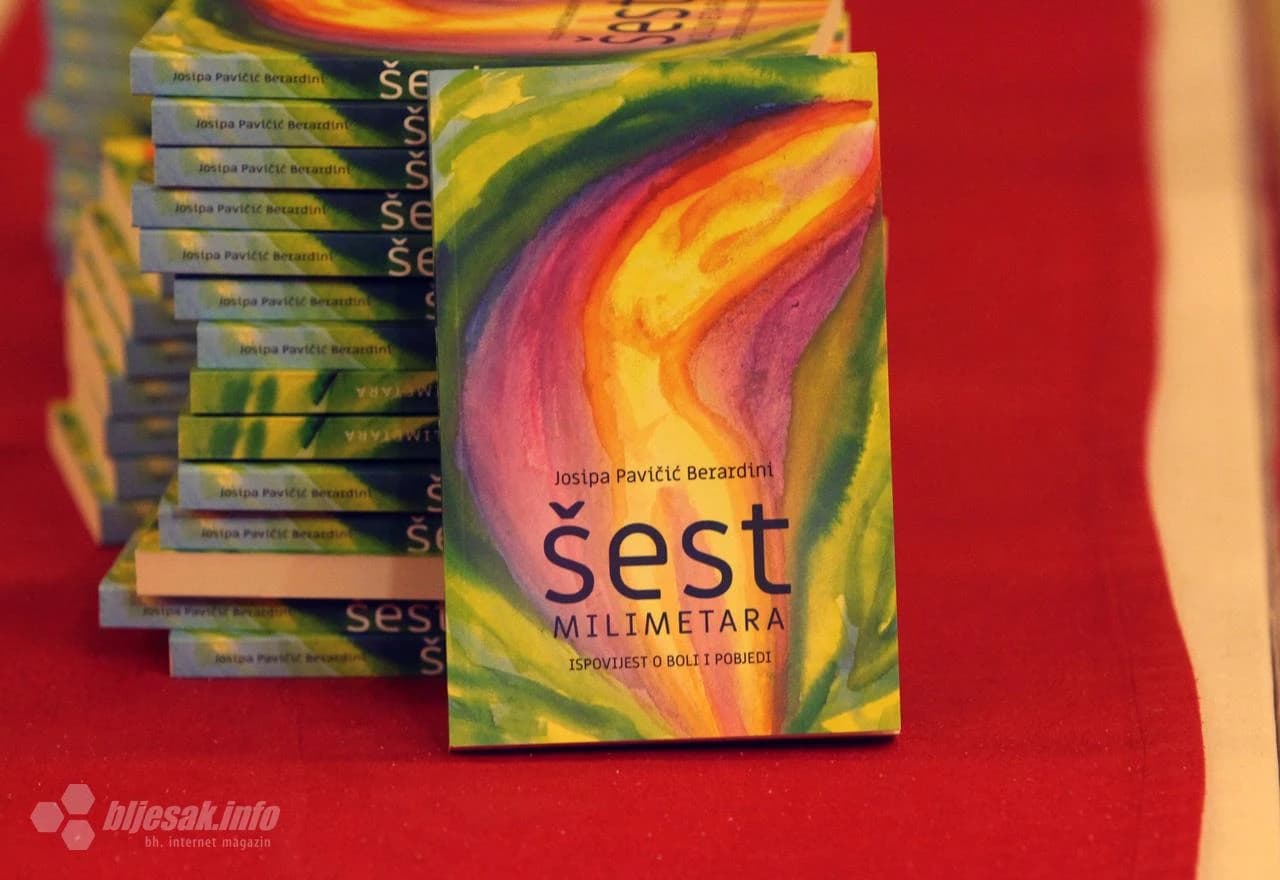 Knjiga ''Šest milimetara'' Josipe Pavičić Berardini